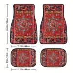 Red 4 pieces