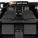 4pcs gold line
