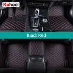 black red