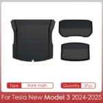 For 3 3Pcs Trunk Mat