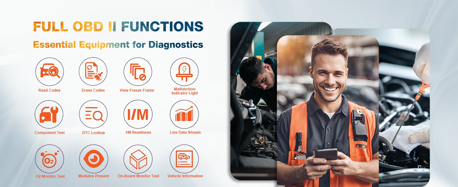 Full OBDII Functions