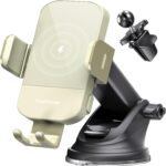 Upgraded Wireless Car Charger-Khaki