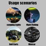 20V Battery Jumper Cable with Adapter, 2ft 8AWG Portable Battery Starter Car Jumper Cable for Car Starter Tools - Image 6