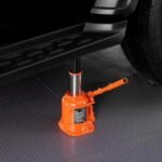 This 20-ton/44,092-pound low-profile welded jack has a lifting range of 6.69 inches to 12.6 inches and comes with a three-section long handle. - Image 8