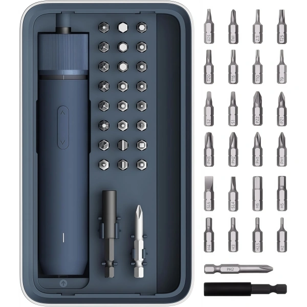 electric screwdriver set 25-piece cordless precision kit