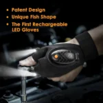 Rechargeable LED flashlight gloves - Image 2