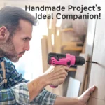 132-Piece Pink Tool Kit with 8V Cordless Drill - Image 3
