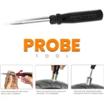 36-Piece Tubeless Tire Repair Gun Kit with Mushroom Plugs - Image 4