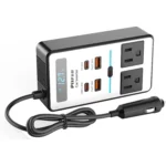 200W Fast-Charge Car Power Inverter