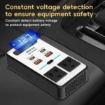 200W Fast-Charge Car Power Inverter - Image 2