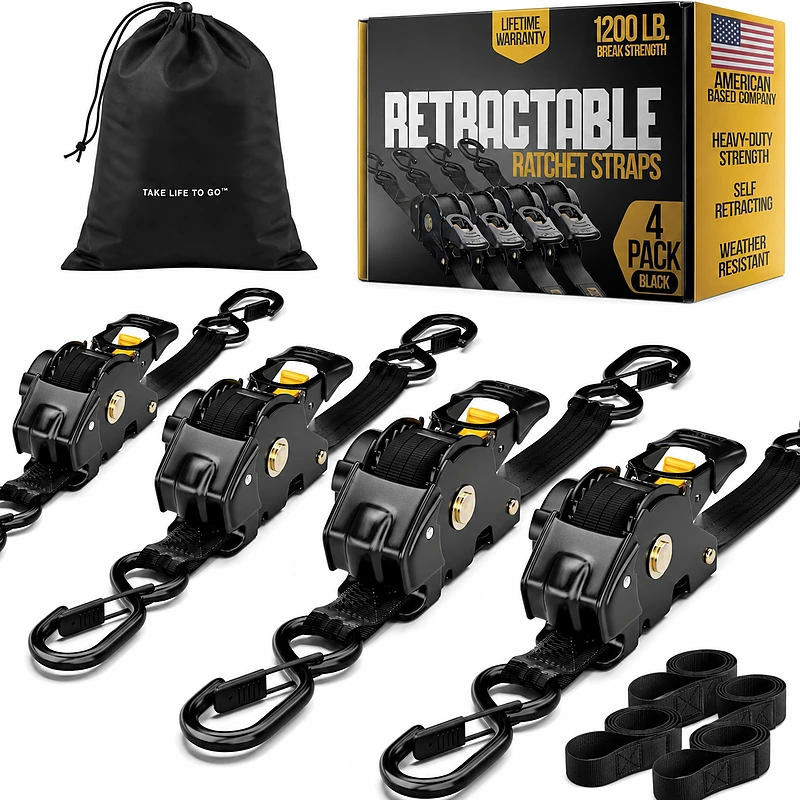 Website Homepage 5 Ratchet tie down strap for cargo securing