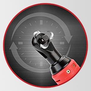 Cordless electric ratchet wrench for fast bolt tightening and loosening