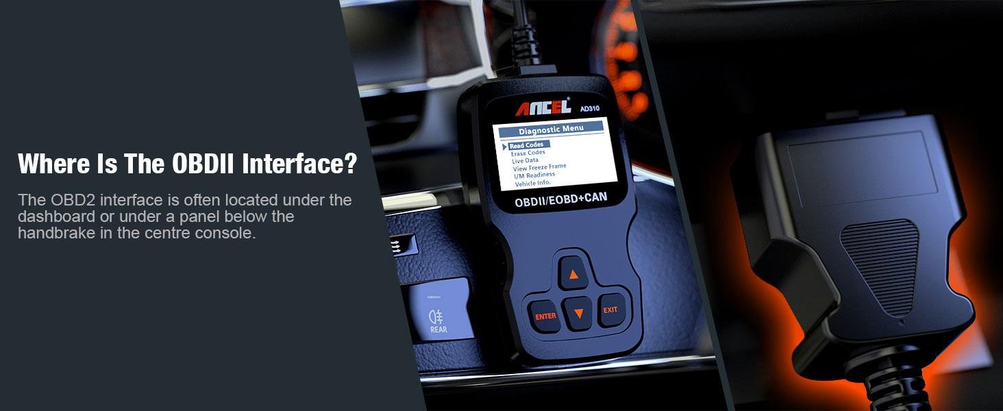 OBD2 scanner check engine light diagnostic functions with live data and code reading