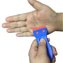 Replacement plastic razor blades for sticker decal and residue removal